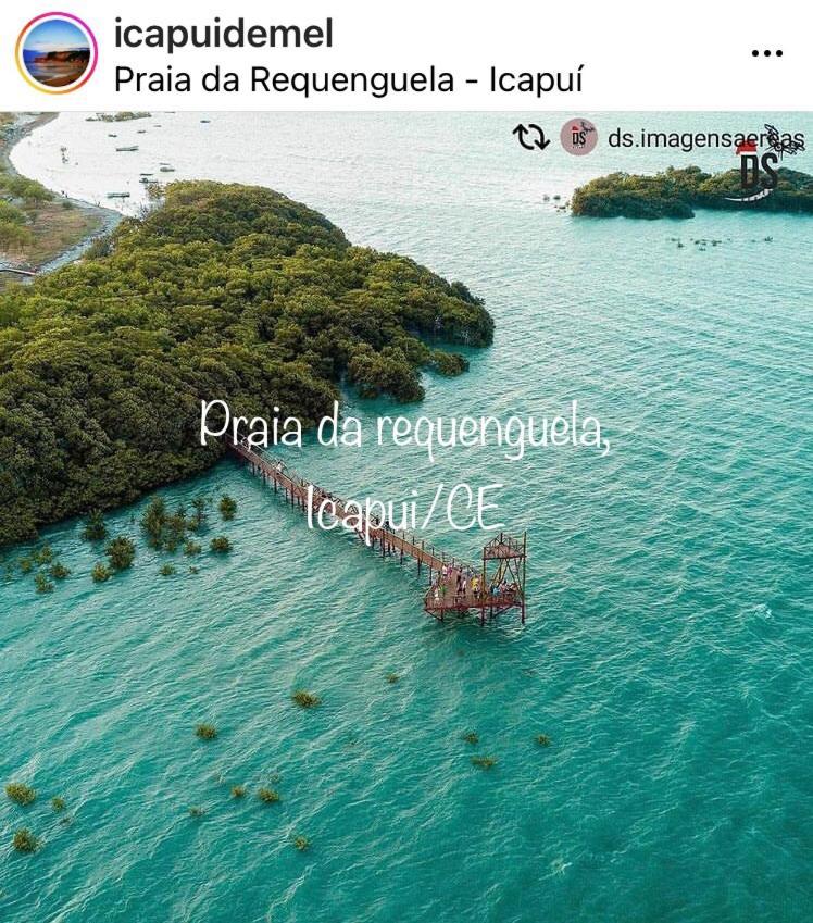 Sua Casinha De Ferias Em Icapui E Tibau Villa Kültér fotó