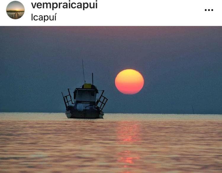 Sua Casinha De Ferias Em Icapui E Tibau Villa Kültér fotó