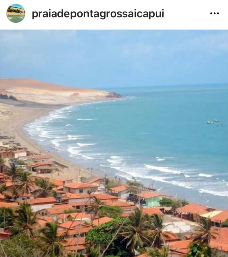 Sua Casinha De Ferias Em Icapui E Tibau Villa Kültér fotó