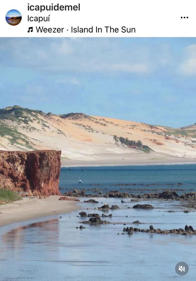Sua Casinha De Ferias Em Icapui E Tibau Villa Kültér fotó